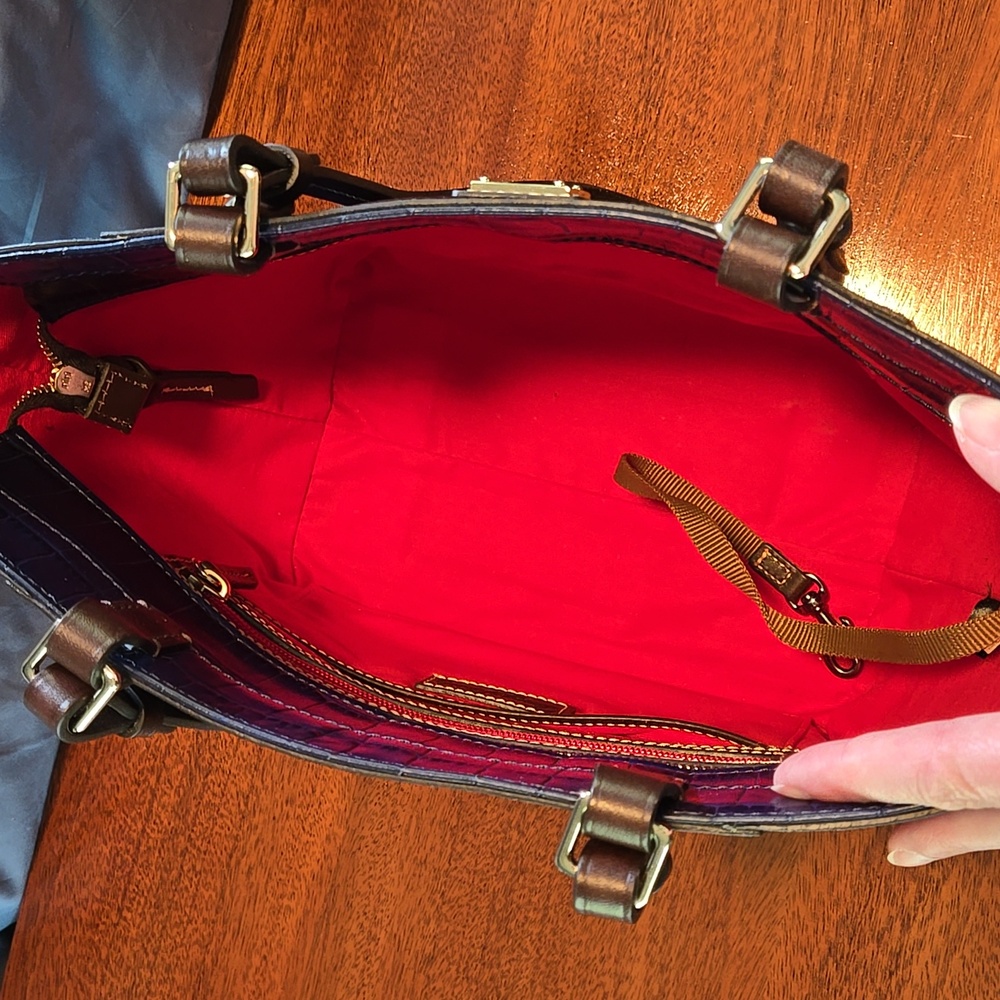 Dooney & Bourke Exotic Leather Purse - Picture 6 of 13